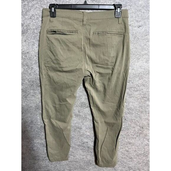 Prana Pants Mens 32x30 Chino Slim Straight Fit Mid Rise Green - Picture 2 of 6